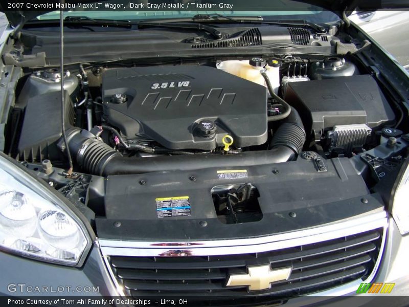Dark Gray Metallic / Titanium Gray 2007 Chevrolet Malibu Maxx LT Wagon