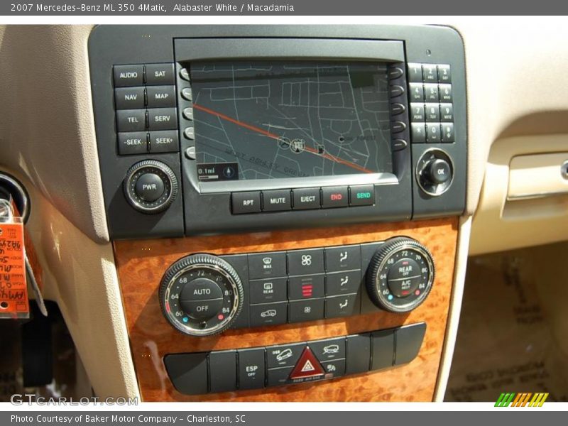 Alabaster White / Macadamia 2007 Mercedes-Benz ML 350 4Matic