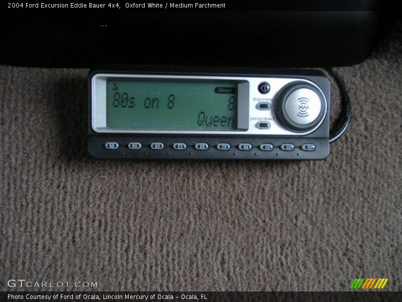 Oxford White / Medium Parchment 2004 Ford Excursion Eddie Bauer 4x4