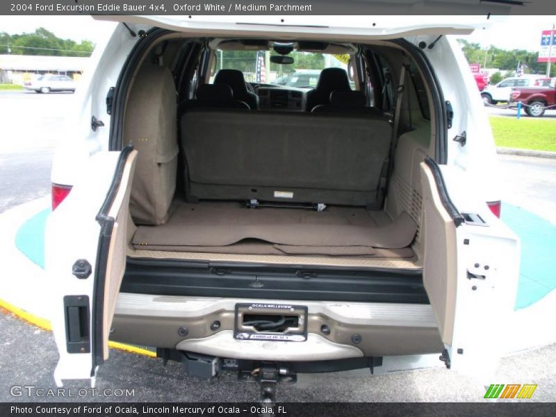 Oxford White / Medium Parchment 2004 Ford Excursion Eddie Bauer 4x4