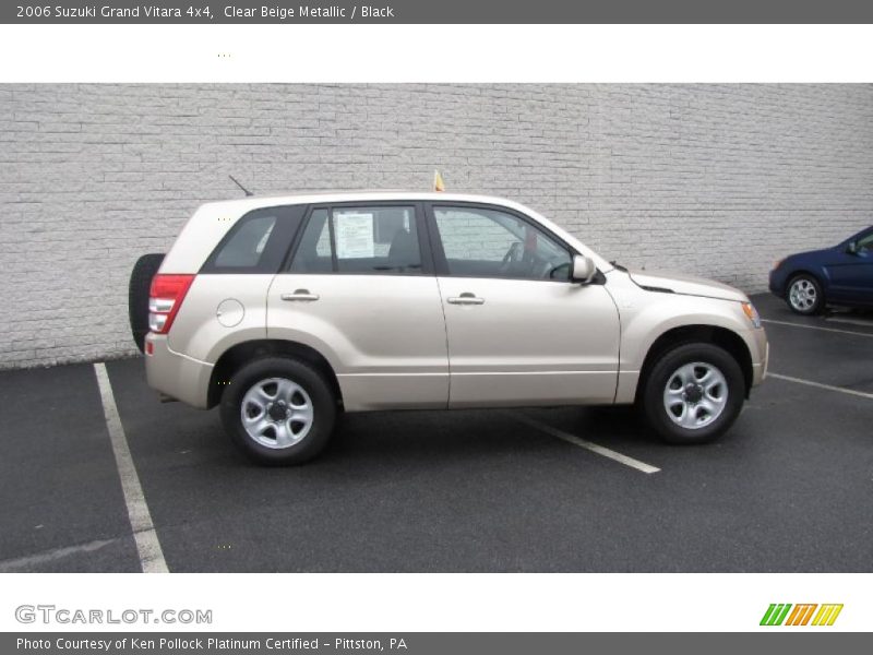 Clear Beige Metallic / Black 2006 Suzuki Grand Vitara 4x4
