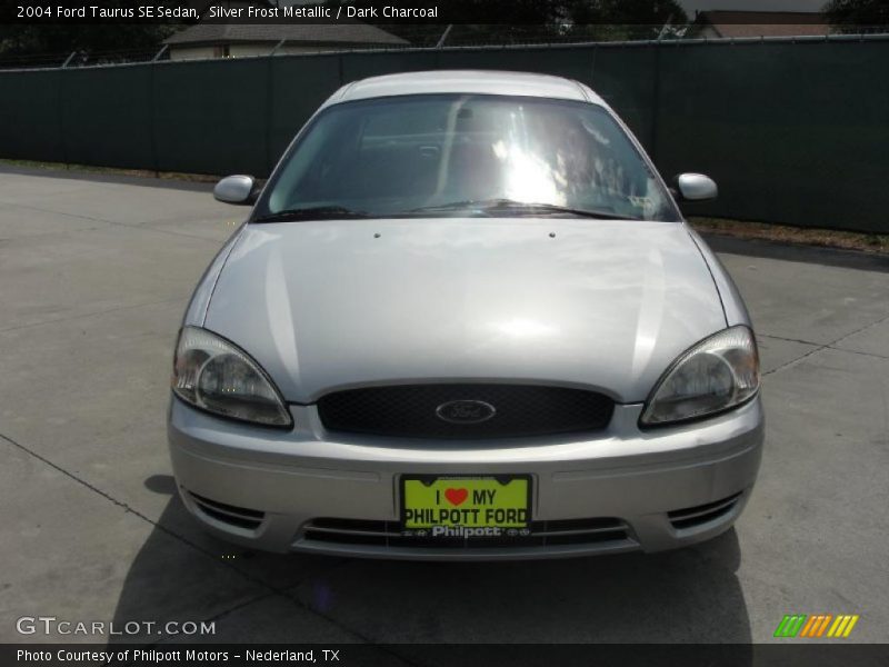 Silver Frost Metallic / Dark Charcoal 2004 Ford Taurus SE Sedan