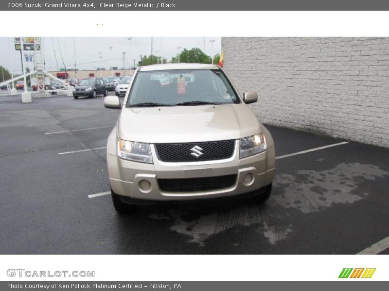 Clear Beige Metallic / Black 2006 Suzuki Grand Vitara 4x4