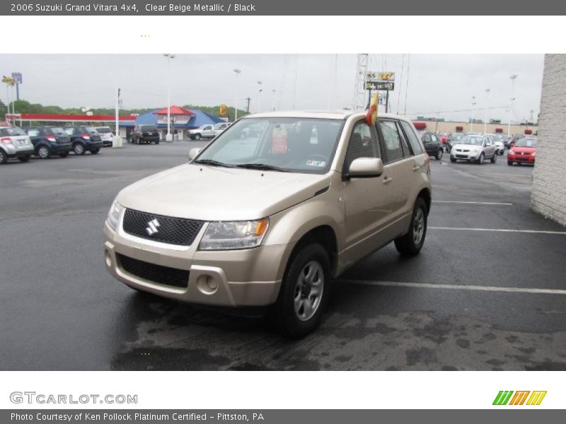 Clear Beige Metallic / Black 2006 Suzuki Grand Vitara 4x4