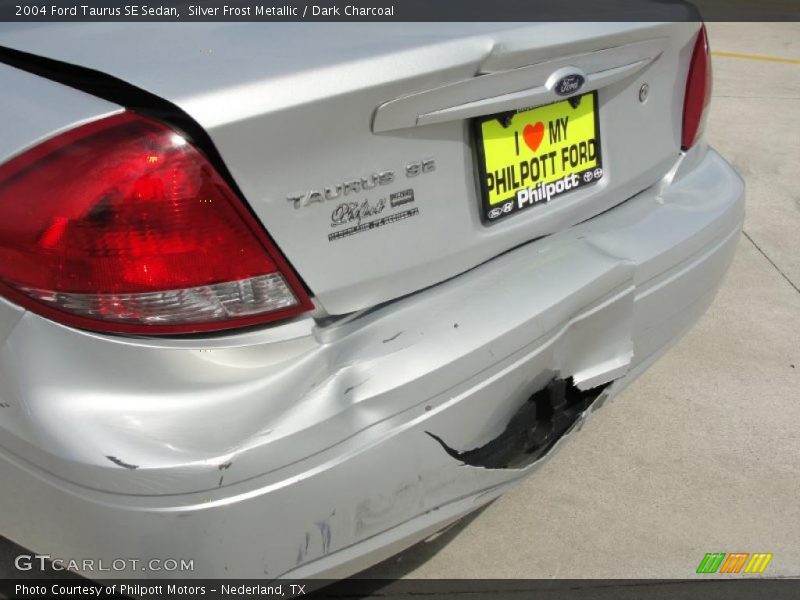 Silver Frost Metallic / Dark Charcoal 2004 Ford Taurus SE Sedan