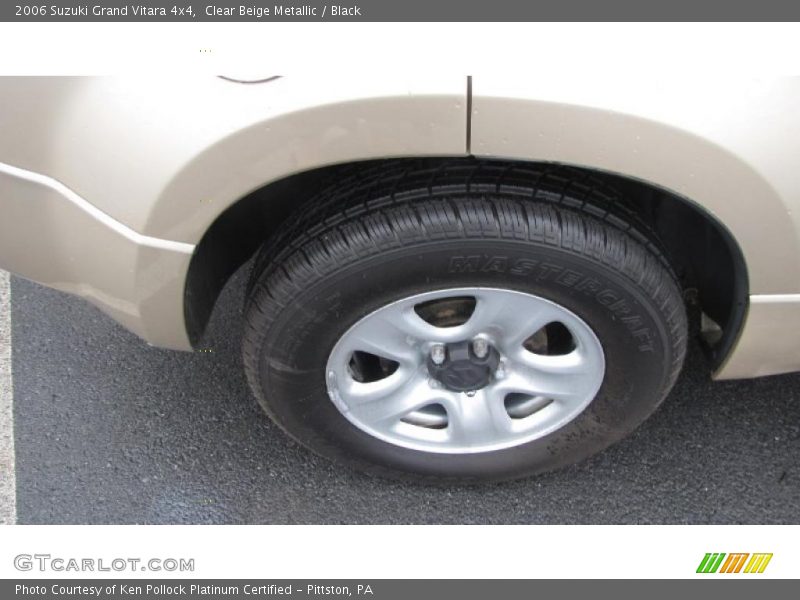 Clear Beige Metallic / Black 2006 Suzuki Grand Vitara 4x4