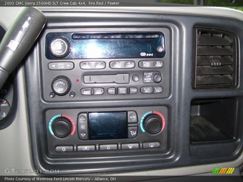 Fire Red / Pewter 2003 GMC Sierra 2500HD SLT Crew Cab 4x4