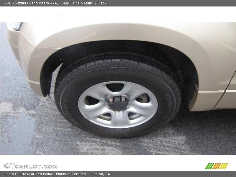 Clear Beige Metallic / Black 2006 Suzuki Grand Vitara 4x4