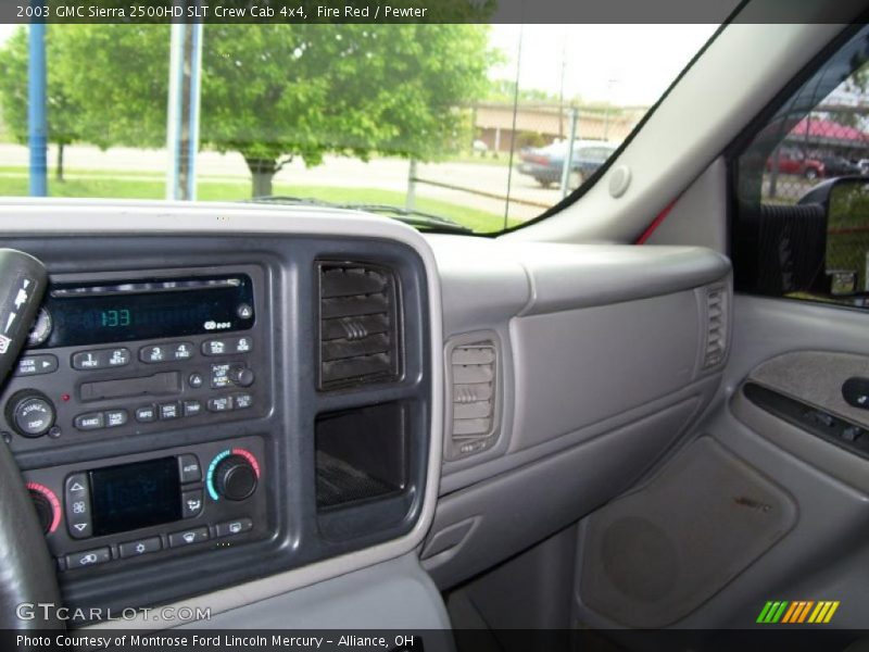 Fire Red / Pewter 2003 GMC Sierra 2500HD SLT Crew Cab 4x4