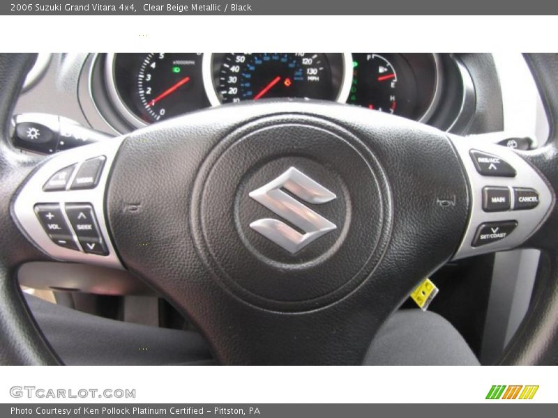 Clear Beige Metallic / Black 2006 Suzuki Grand Vitara 4x4