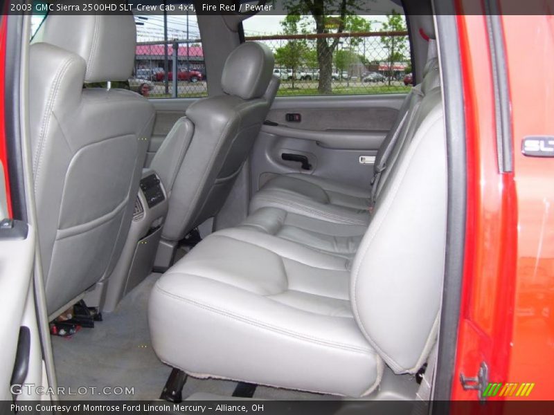 Fire Red / Pewter 2003 GMC Sierra 2500HD SLT Crew Cab 4x4
