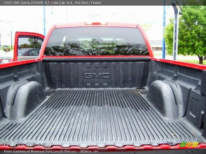 Fire Red / Pewter 2003 GMC Sierra 2500HD SLT Crew Cab 4x4