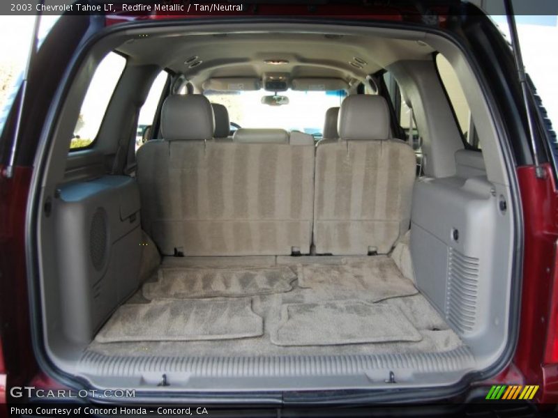 Redfire Metallic / Tan/Neutral 2003 Chevrolet Tahoe LT