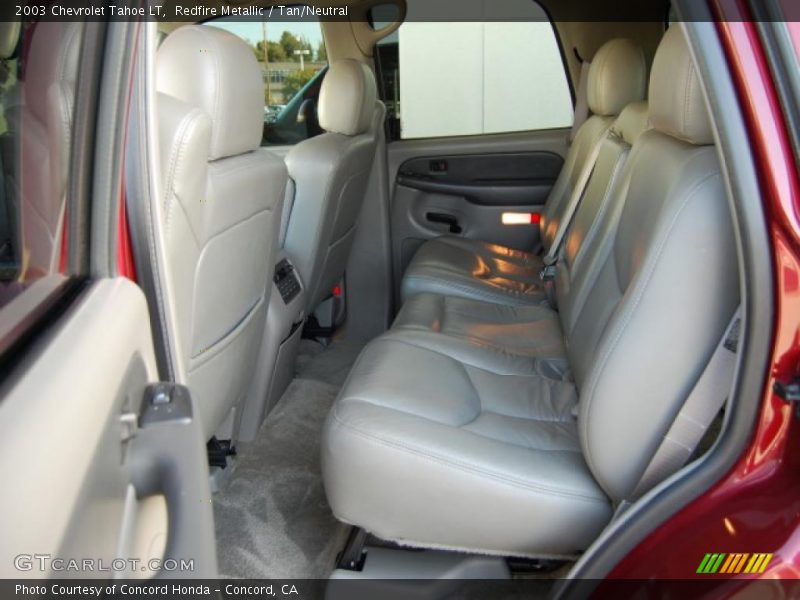 Redfire Metallic / Tan/Neutral 2003 Chevrolet Tahoe LT