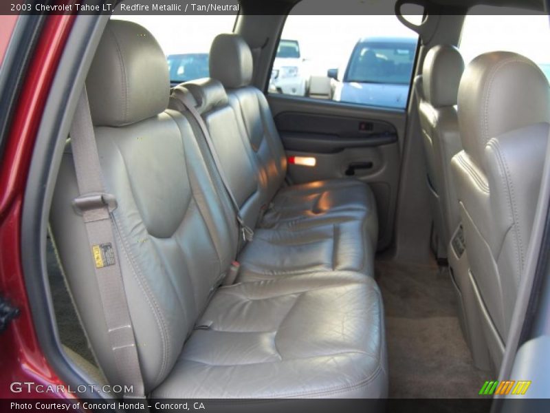 Redfire Metallic / Tan/Neutral 2003 Chevrolet Tahoe LT