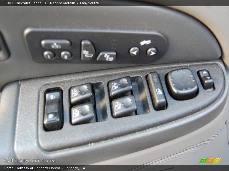 Redfire Metallic / Tan/Neutral 2003 Chevrolet Tahoe LT