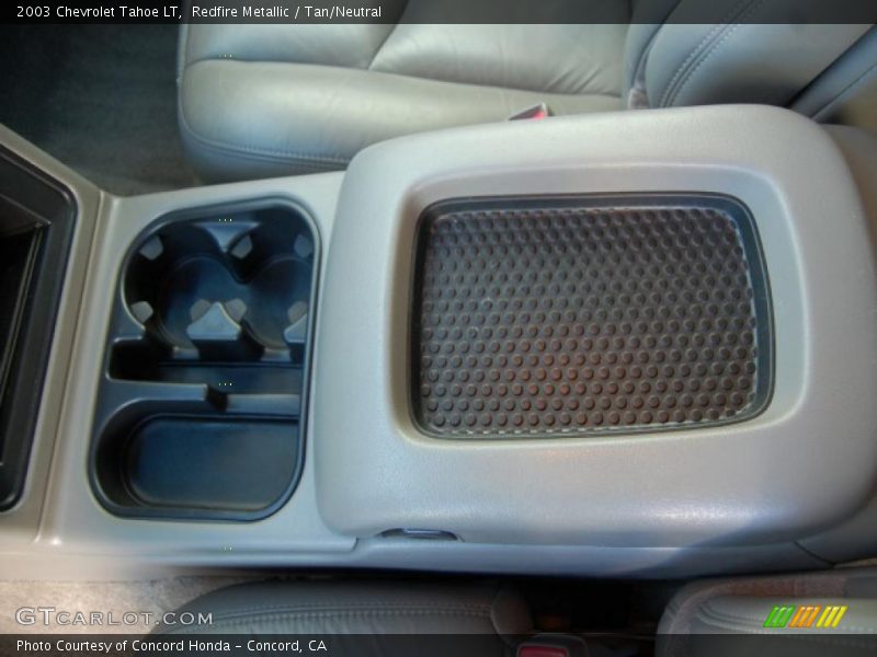 Redfire Metallic / Tan/Neutral 2003 Chevrolet Tahoe LT