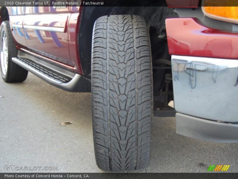 Redfire Metallic / Tan/Neutral 2003 Chevrolet Tahoe LT