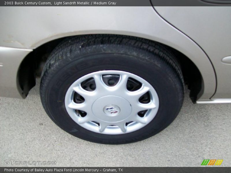 Light Sandrift Metallic / Medium Gray 2003 Buick Century Custom