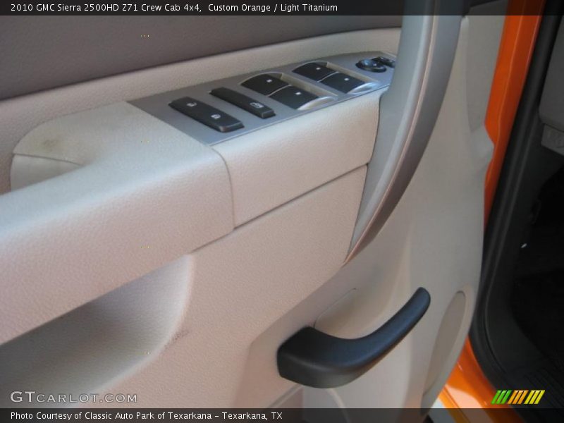 Custom Orange / Light Titanium 2010 GMC Sierra 2500HD Z71 Crew Cab 4x4