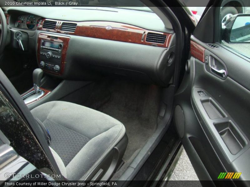 Black / Gray 2010 Chevrolet Impala LS