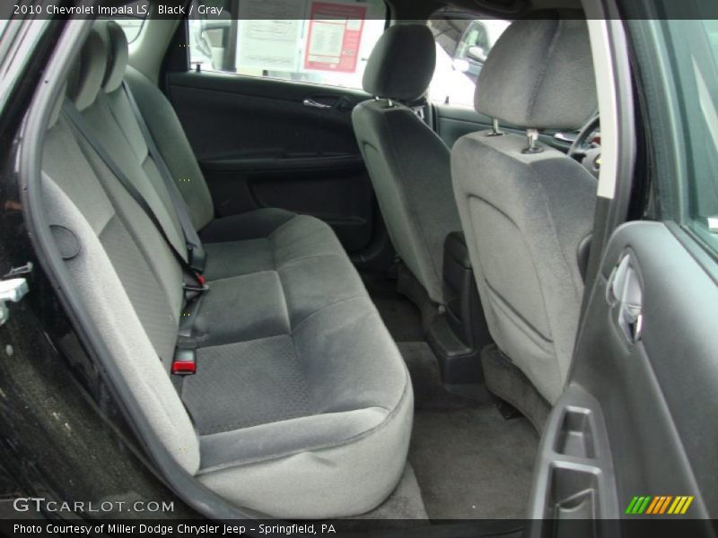 Black / Gray 2010 Chevrolet Impala LS