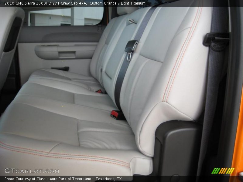 Custom Orange / Light Titanium 2010 GMC Sierra 2500HD Z71 Crew Cab 4x4