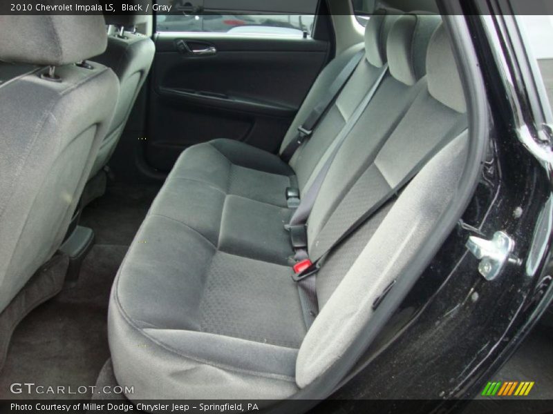 Black / Gray 2010 Chevrolet Impala LS