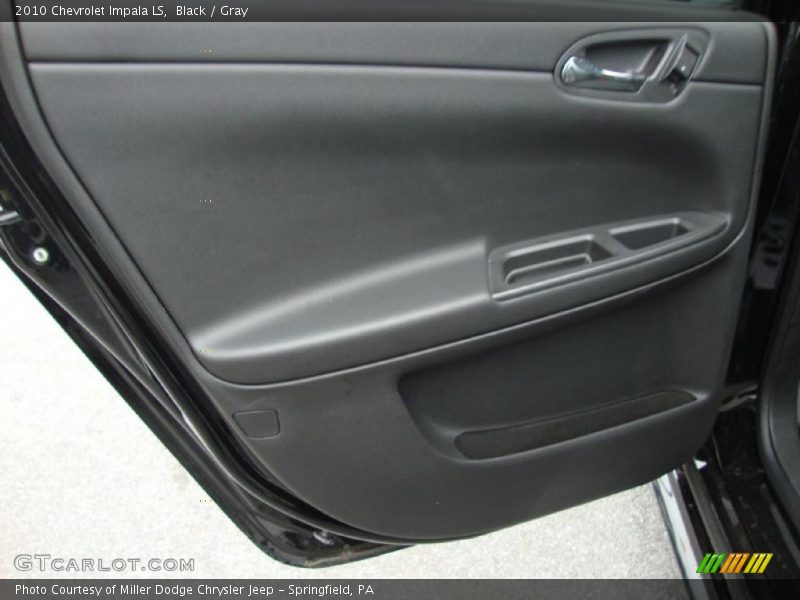 Black / Gray 2010 Chevrolet Impala LS