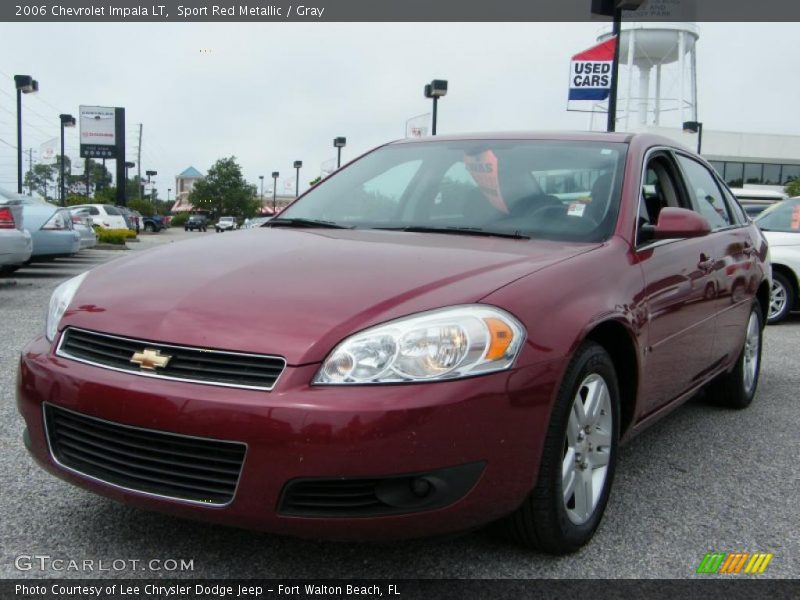 Sport Red Metallic / Gray 2006 Chevrolet Impala LT