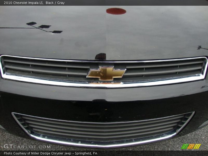 Black / Gray 2010 Chevrolet Impala LS