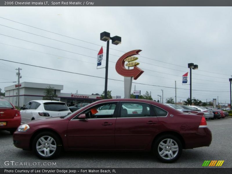 Sport Red Metallic / Gray 2006 Chevrolet Impala LT