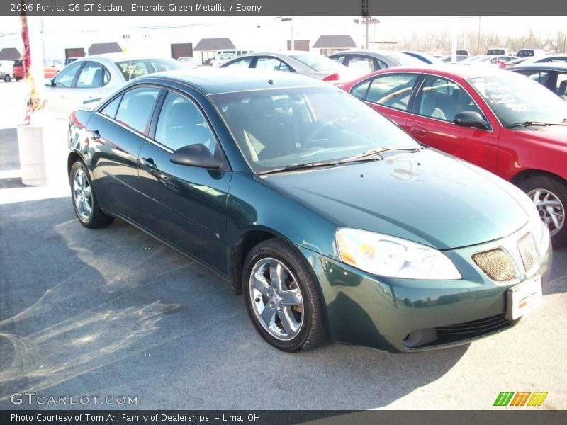 Emerald Green Metallic / Ebony 2006 Pontiac G6 GT Sedan