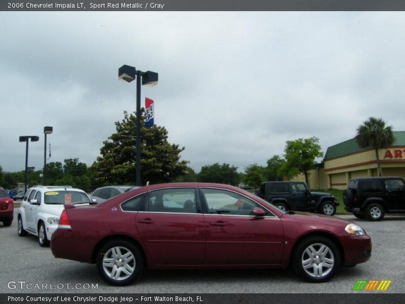 Sport Red Metallic / Gray 2006 Chevrolet Impala LT