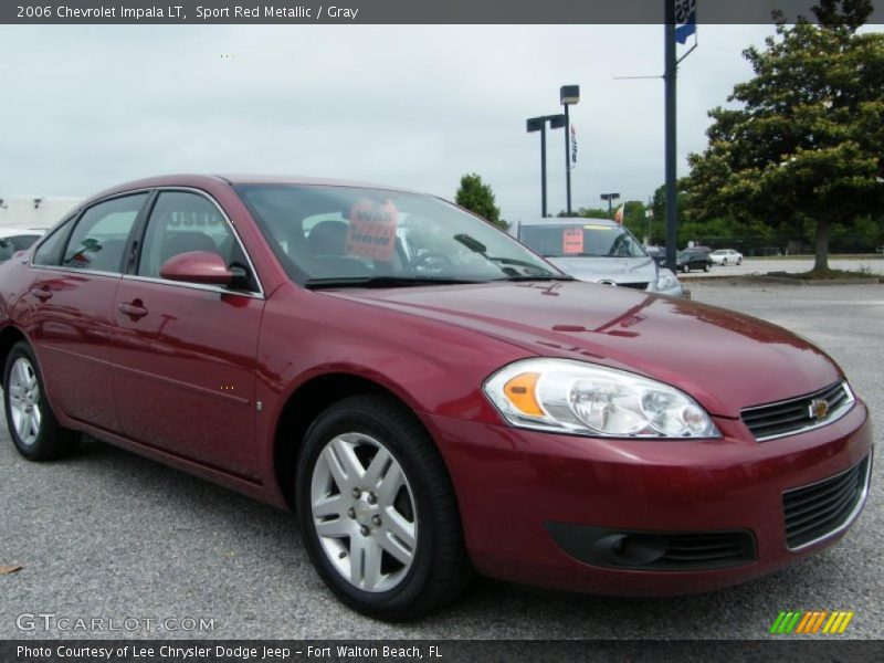 Sport Red Metallic / Gray 2006 Chevrolet Impala LT
