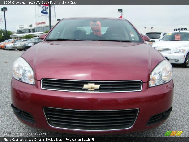 Sport Red Metallic / Gray 2006 Chevrolet Impala LT