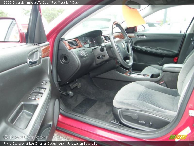 Sport Red Metallic / Gray 2006 Chevrolet Impala LT