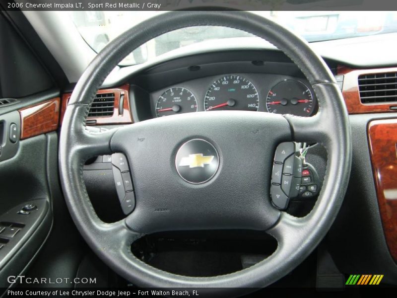 Sport Red Metallic / Gray 2006 Chevrolet Impala LT