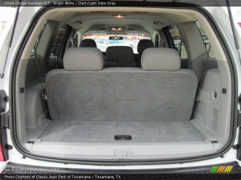Bright White / Dark/Light Slate Gray 2008 Dodge Durango SLT