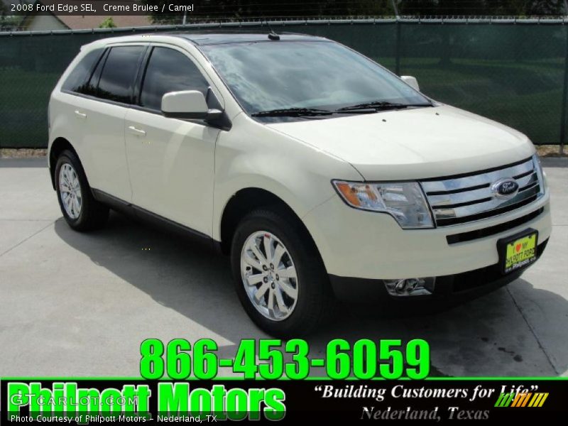 Creme Brulee / Camel 2008 Ford Edge SEL