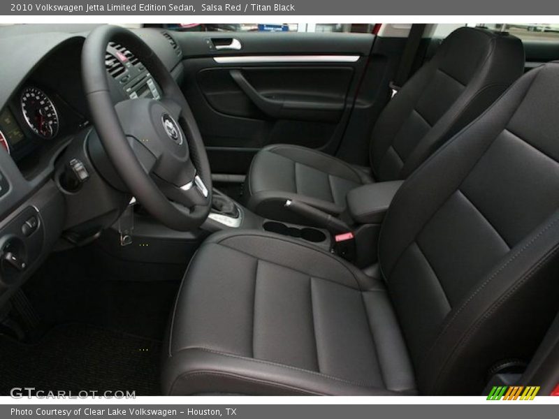Salsa Red / Titan Black 2010 Volkswagen Jetta Limited Edition Sedan