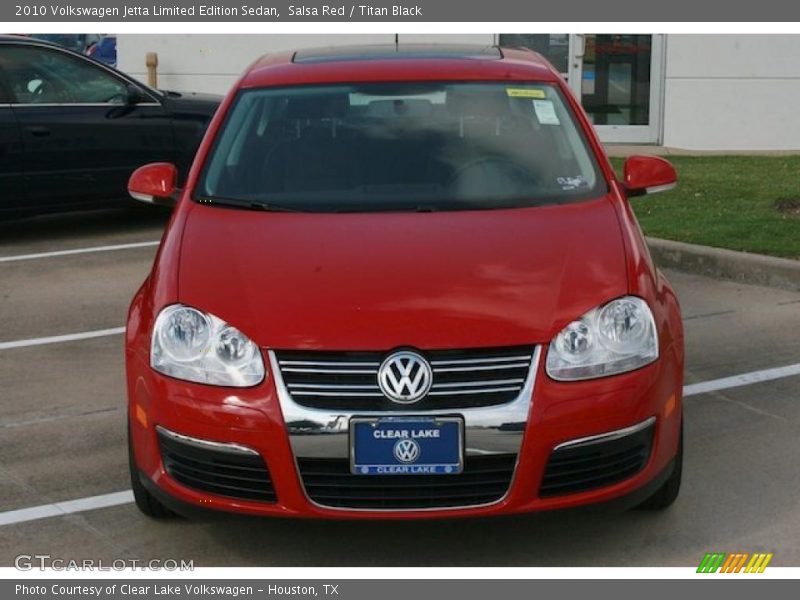 Salsa Red / Titan Black 2010 Volkswagen Jetta Limited Edition Sedan