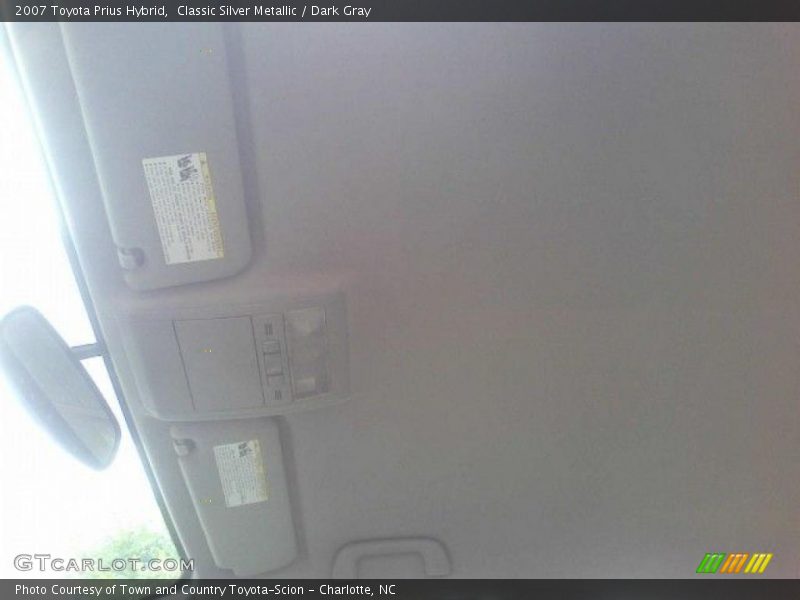 Classic Silver Metallic / Dark Gray 2007 Toyota Prius Hybrid