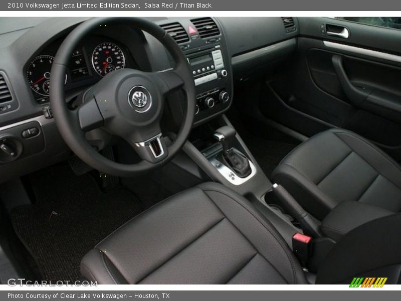 Salsa Red / Titan Black 2010 Volkswagen Jetta Limited Edition Sedan