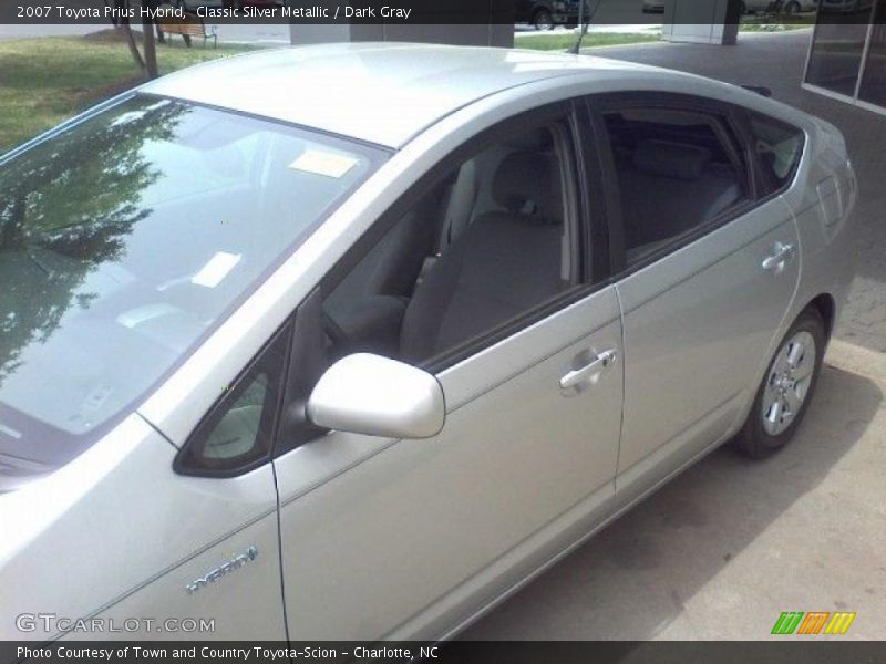 Classic Silver Metallic / Dark Gray 2007 Toyota Prius Hybrid