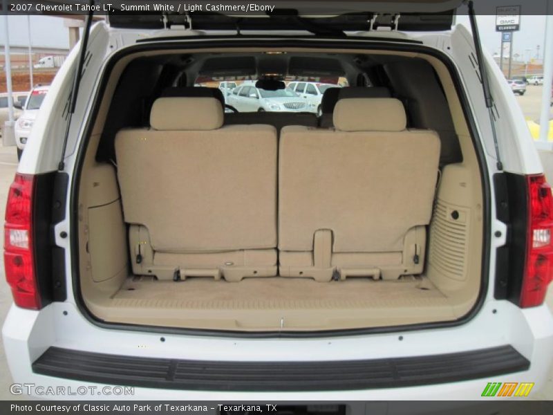Summit White / Light Cashmere/Ebony 2007 Chevrolet Tahoe LT