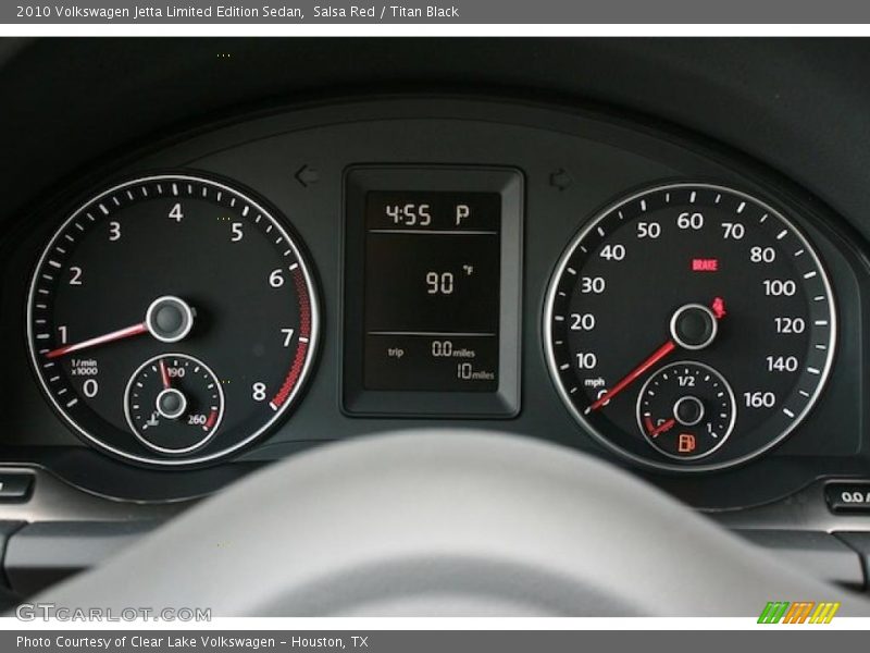 Salsa Red / Titan Black 2010 Volkswagen Jetta Limited Edition Sedan