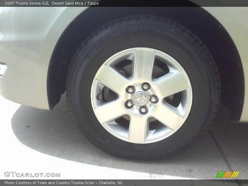 Desert Sand Mica / Taupe 2007 Toyota Sienna XLE