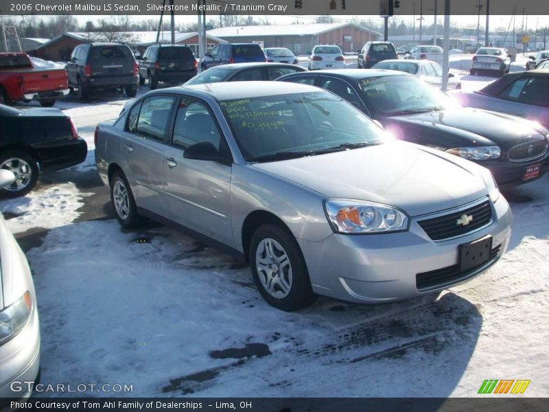 Silverstone Metallic / Titanium Gray 2006 Chevrolet Malibu LS Sedan