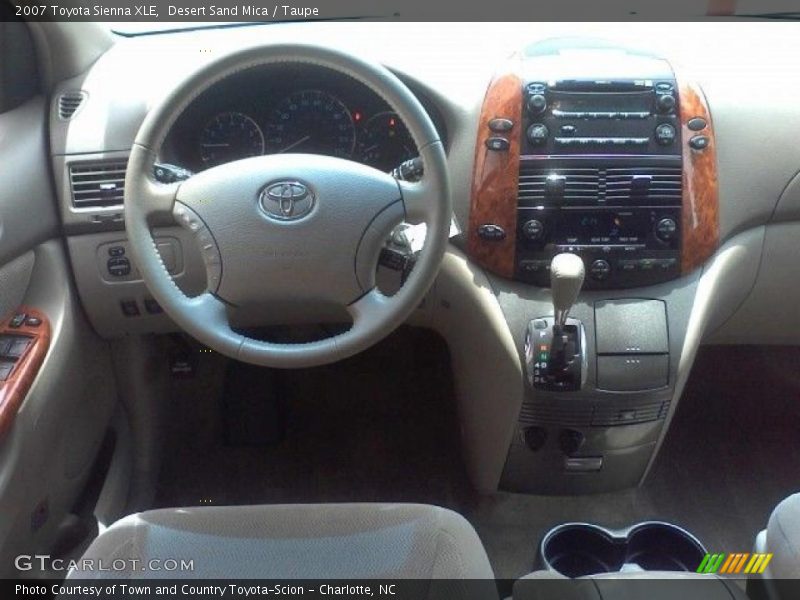 Desert Sand Mica / Taupe 2007 Toyota Sienna XLE
